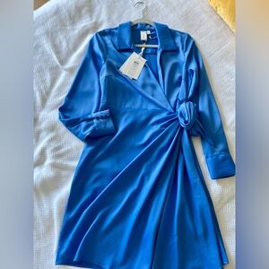 YAS Wrap Shirt Dress